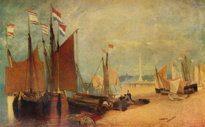 Nederlandse Boten bij Yarmouth, Prijzen tijdens de Oorlog door John Sell Cotman