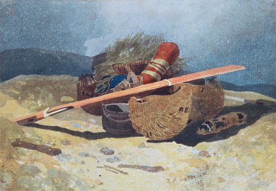 Visemmers en Roer, 1809 door John Sell Cotman