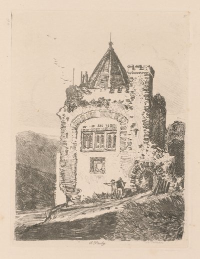 Liber Studiorum: Plaat 37, Een studie door John Sell Cotman