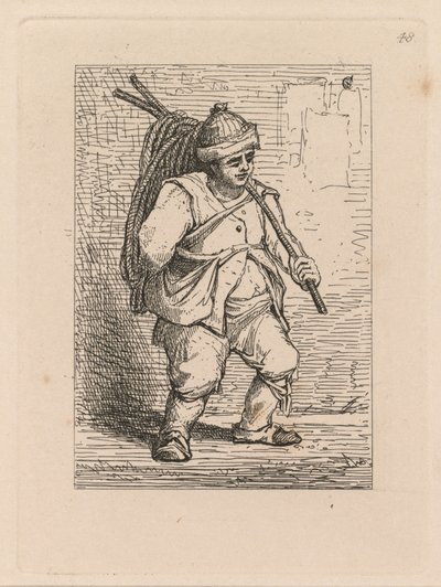 Liber Studiorum: Plaat 48, Een Studie door John Sell Cotman
