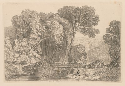 Liber Studiorum: Plaat 5, Walsingham, Norfolk door John Sell Cotman