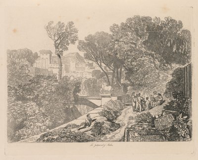Liber Studiorum: Plaat 6, Het Oordeel van Midas, 1838 door John Sell Cotman
