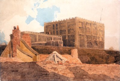 Kasteel van Norwich, ca. 1808-9 door John Sell Cotman