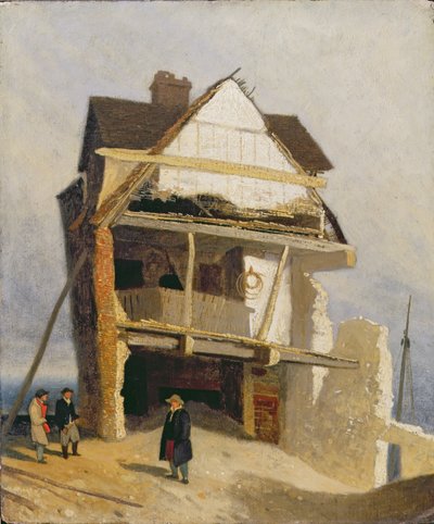 Vervallen huis, c.1807-10 door John Sell Cotman