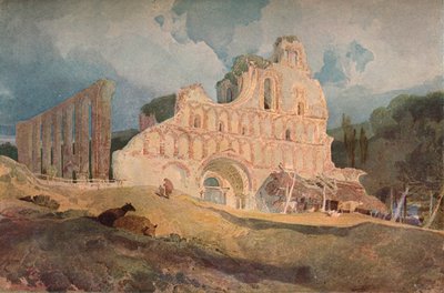 St. Botolphs Priory, Essex door John Sell Cotman