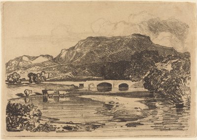 Tan y Bwlch, Noord-Wales door John Sell Cotman