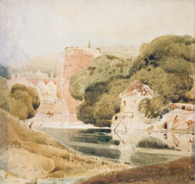 De waterpoort, York door John Sell Cotman