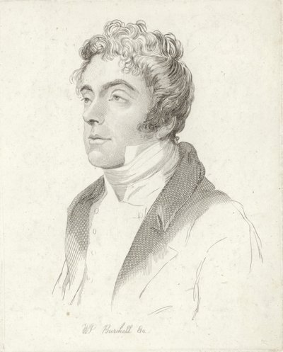 William John Burchell door John Sell Cotman
