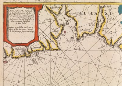 The English pilot the first book: beschrijving van de noordelijke navigatie, c.1671 door John Seller