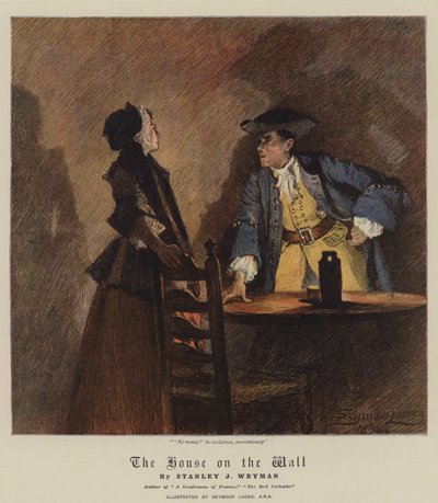 Het Huis op de Muur door John Seymour Lucas