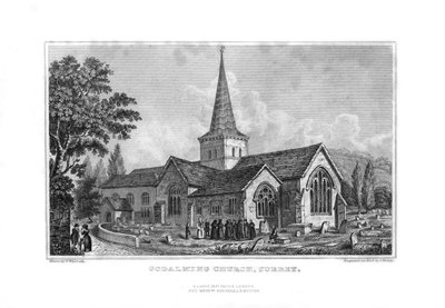Godalming Kerk, Surrey, 1829 door John Shury