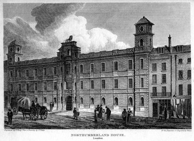 Northumberland House, Westminster, Londen, 1815 door John Shury