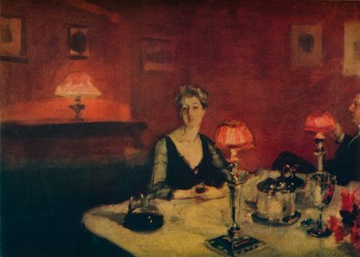 Een dinertafel 
