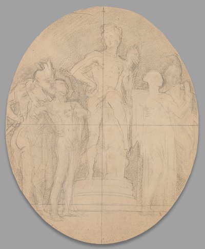 Allegorische studie door John Singer Sargent