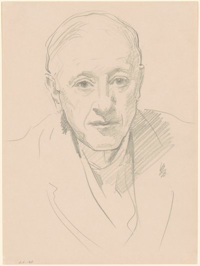 Borstbeeld van een Man door John Singer Sargent