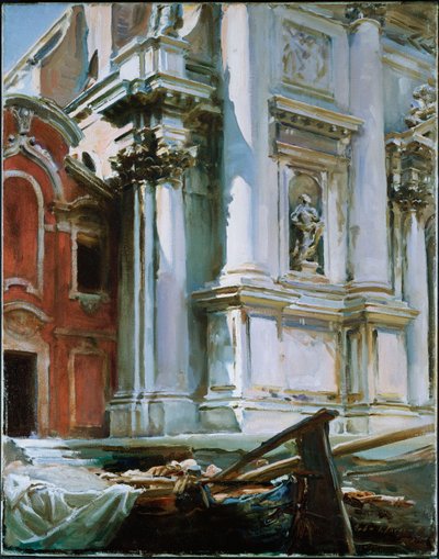 Kerk van St. Stae, Venetië, 1913 door John Singer Sargent