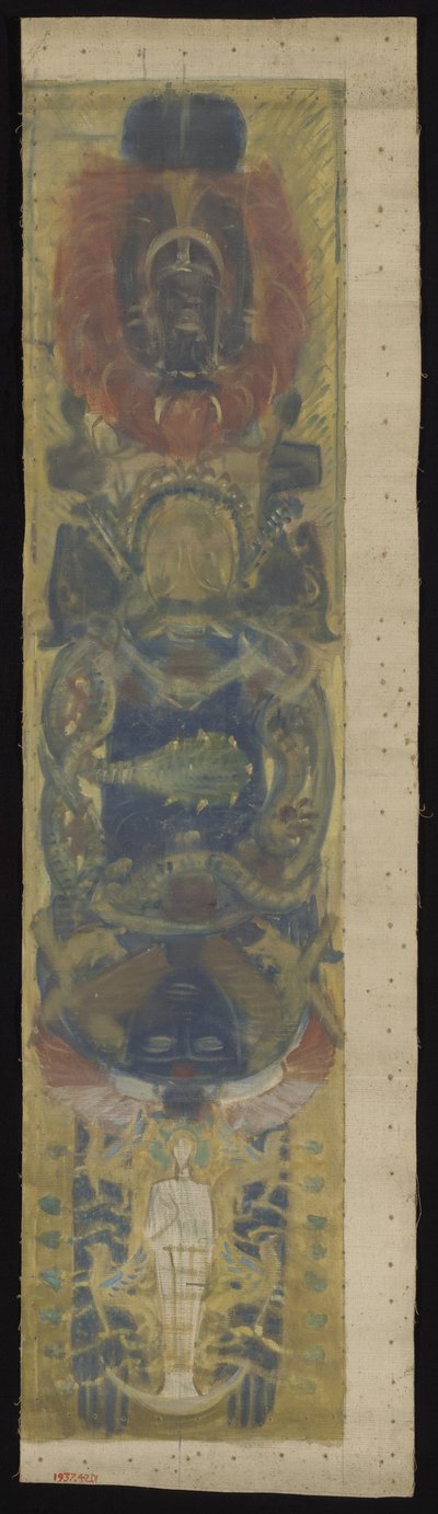 Ontwerp voor Boston Public Library, 1890-4 door John Singer Sargent