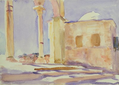 Rotskoepel, Jeruzalem door John Singer Sargent