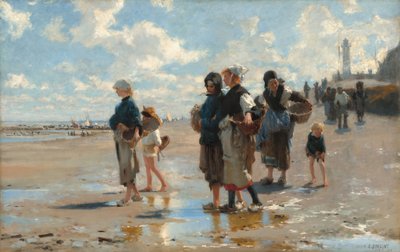 En route pour la pêche Vertrek om te vissen, 1878 door John Singer Sargent