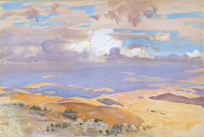 Uit Jeruzalem, 1905-06 door John Singer Sargent