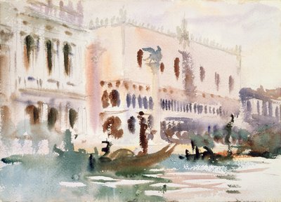 Vanuit De Gondel door John Singer Sargent
