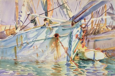 In een Levantijnse Haven door John Singer Sargent