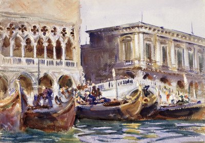 La Riva, c.1904 door John Singer Sargent