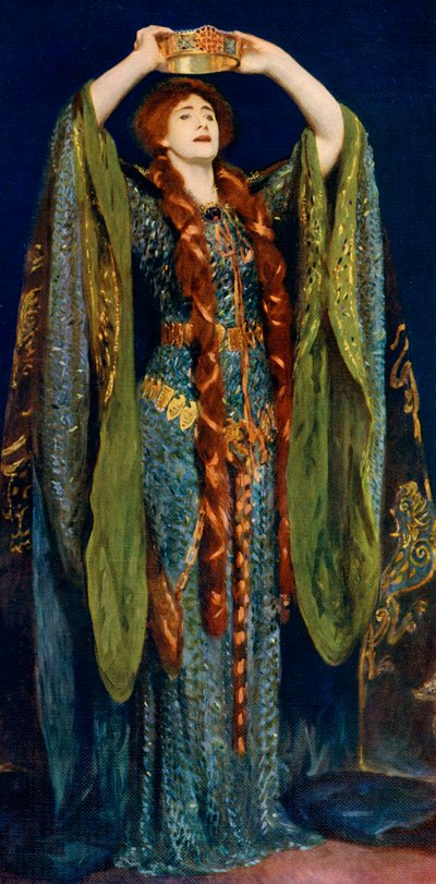 Miss Ellen Terry als Lady Macbeth door John Singer Sargent