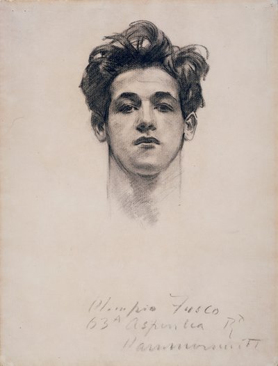 Olimpio Fusco, c.1900-10 door John Singer Sargent