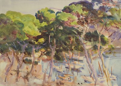 Haven van Soller, 1907-08 door John Singer Sargent