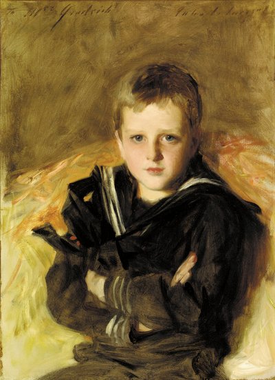 Portret van Caspar Goodrich door John Singer Sargent