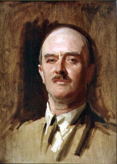 Portret van Veldmaarschalk Burggraaf Allenby (1861-1936) door John Singer Sargent