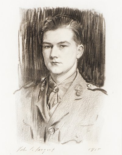 Portret van Geoffrey Murray-Smith door John Singer Sargent