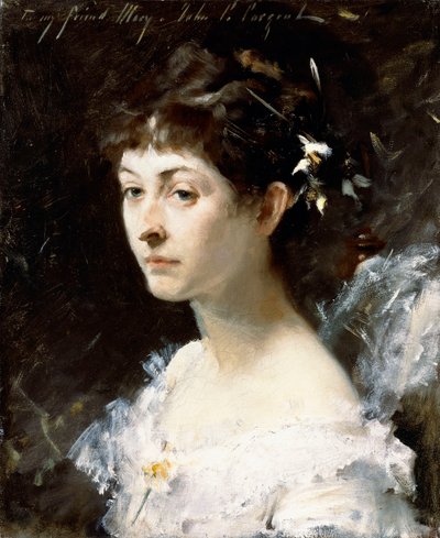 Portret van Mary Turner Austin, ca. 1878 door John Singer Sargent