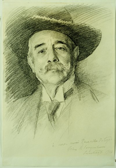 Portret van Ramacho Ortigao, 1903 door John Singer Sargent