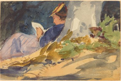 Rustend, ca. 1880-1890 door John Singer Sargent