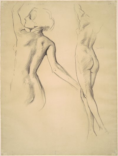 Studies voor dansende figuren, 1919-1920 door John Singer Sargent