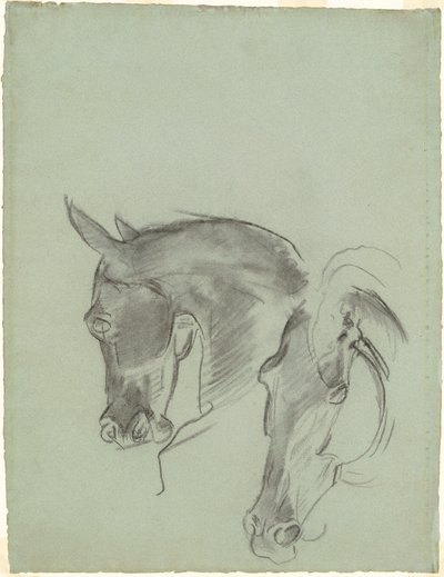 Studies voor "De val van Gog en Magog" door John Singer Sargent