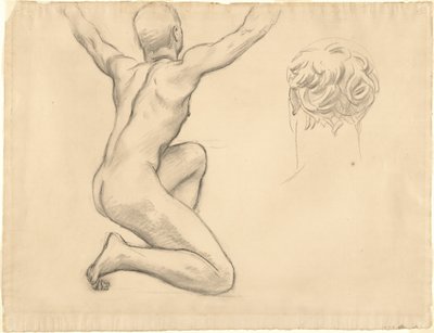Studies voor "De Onthulling van de Waarheid" door John Singer Sargent