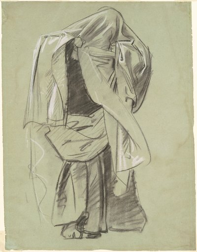 Studie voor "Fries van profeten" door John Singer Sargent