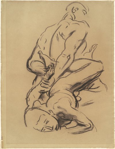 Studie voor "Oordeel" door John Singer Sargent