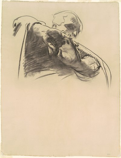 Studie voor De Kruisiging en Dood van Onze Heer, 1909-1916 door John Singer Sargent
