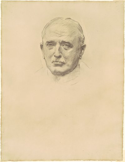 Studie van Veldmaarschalk John French voor 