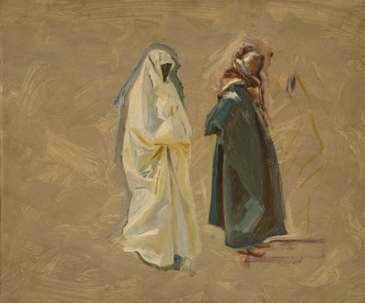 Studie van Twee Bedoeïenen door John Singer Sargent