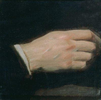 Studie van een Hand door John Singer Sargent