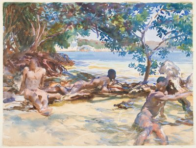 De baders door John Singer Sargent