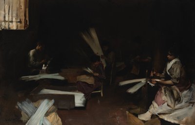 Venetiaans glaswerkers door John Singer Sargent
