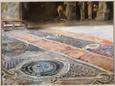 Venetiaans interieur door John Singer Sargent