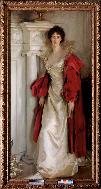 Winifred, hertogin van Portland door John Singer Sargent