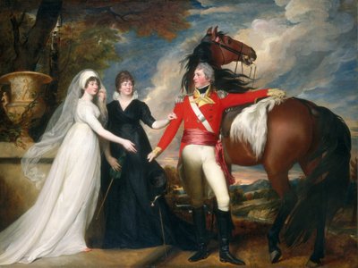 Kolonel William Fitch en zijn zussen Sarah en Ann Fitch door John Singleton Copley